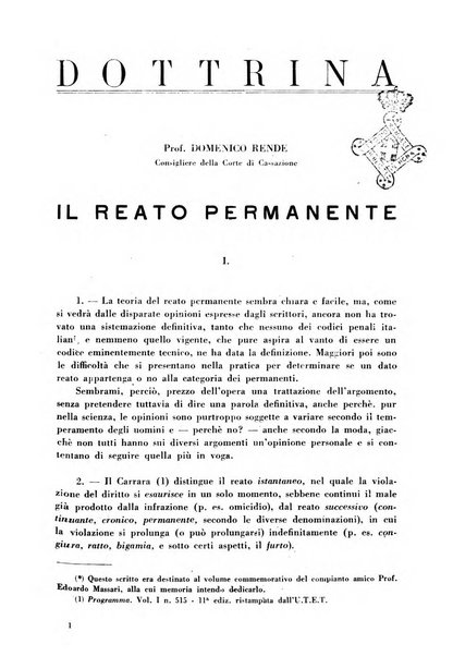 Rivista penale rassegna di dottrina, legislazione, giurisprudenza