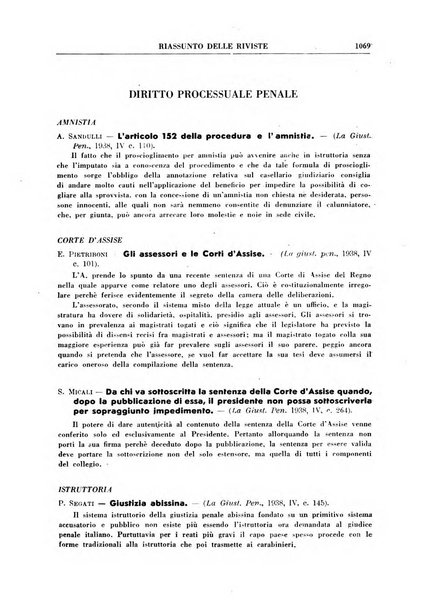 Rivista penale rassegna di dottrina, legislazione, giurisprudenza