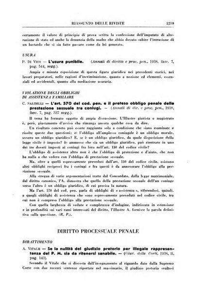 Rivista penale rassegna di dottrina, legislazione, giurisprudenza