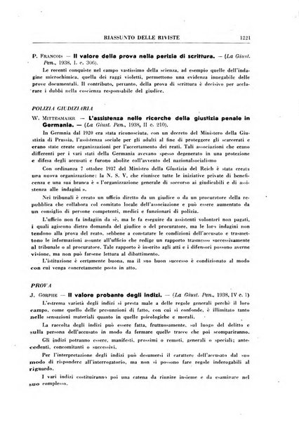 Rivista penale rassegna di dottrina, legislazione, giurisprudenza