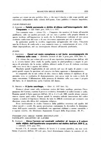 Rivista penale rassegna di dottrina, legislazione, giurisprudenza