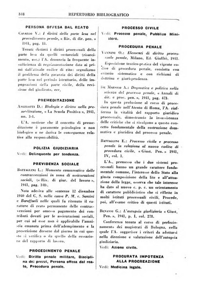 Rivista penale rassegna di dottrina, legislazione, giurisprudenza