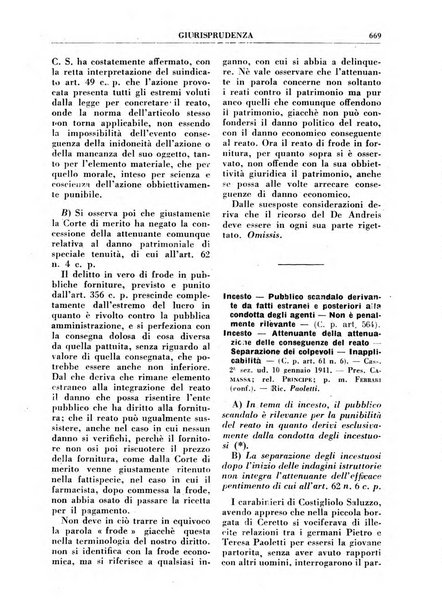 Rivista penale rassegna di dottrina, legislazione, giurisprudenza