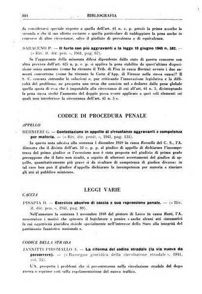 Rivista penale rassegna di dottrina, legislazione, giurisprudenza