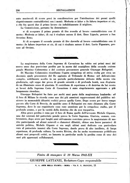 Rivista penale rassegna di dottrina, legislazione, giurisprudenza