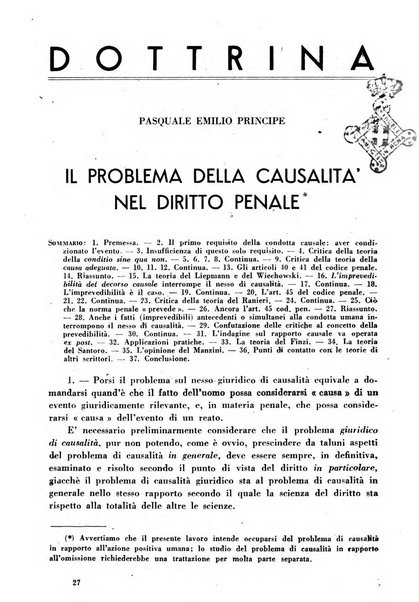 Rivista penale rassegna di dottrina, legislazione, giurisprudenza