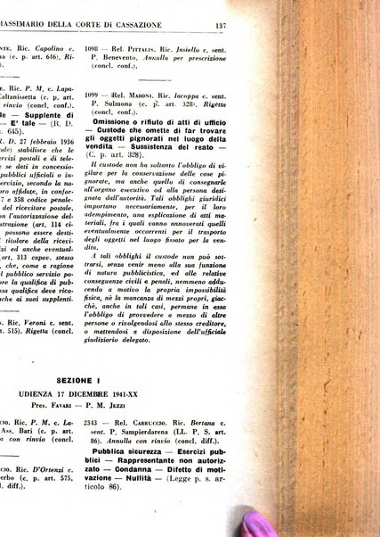 Rivista penale rassegna di dottrina, legislazione, giurisprudenza