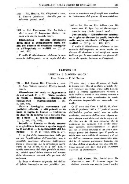 Rivista penale rassegna di dottrina, legislazione, giurisprudenza