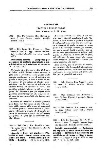 Rivista penale rassegna di dottrina, legislazione, giurisprudenza