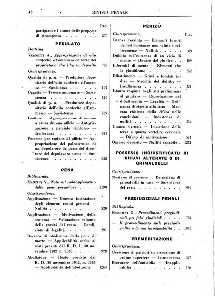 Rivista penale rassegna di dottrina, legislazione, giurisprudenza