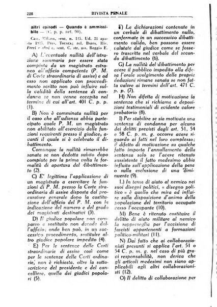 Rivista penale rassegna di dottrina, legislazione, giurisprudenza