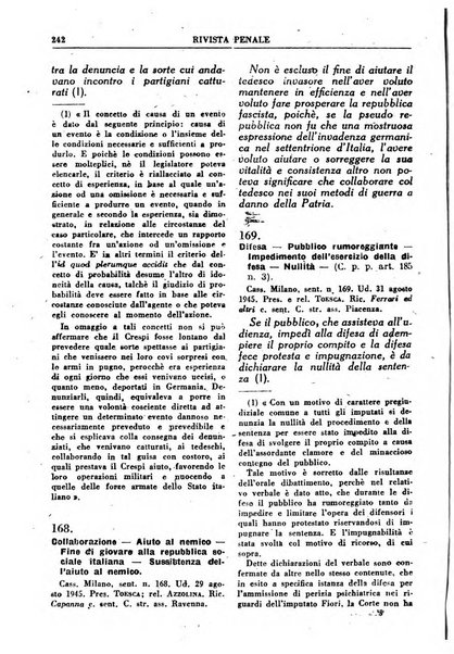 Rivista penale rassegna di dottrina, legislazione, giurisprudenza