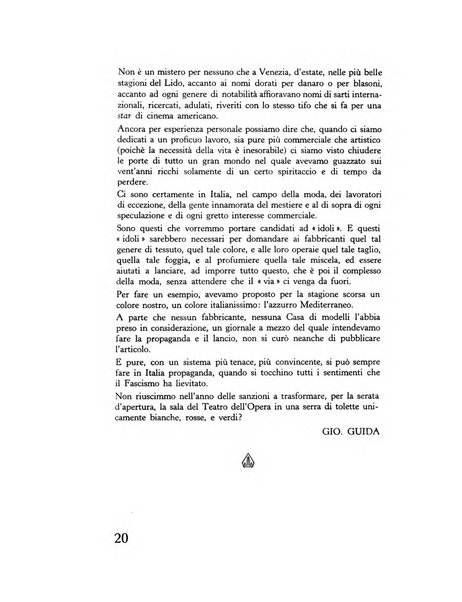 Tempo di Mussolini sintesi mensile di storia, studi politici, azione fascista: organo ufficiale del Centro milanese per lo studio del problema e braico