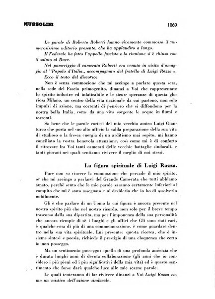 Tempo di Mussolini sintesi mensile di storia, studi politici, azione fascista: organo ufficiale del Centro milanese per lo studio del problema e braico