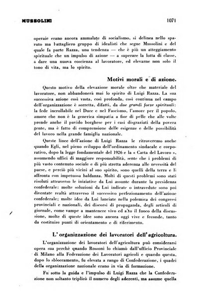 Tempo di Mussolini sintesi mensile di storia, studi politici, azione fascista: organo ufficiale del Centro milanese per lo studio del problema e braico