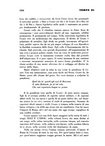 Tempo di Mussolini sintesi mensile di storia, studi politici, azione fascista: organo ufficiale del Centro milanese per lo studio del problema e braico