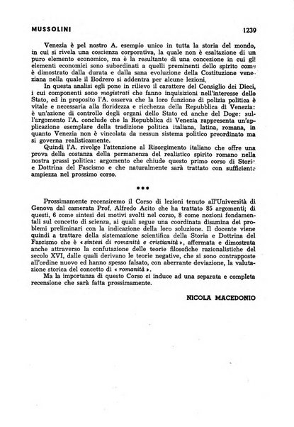 Tempo di Mussolini sintesi mensile di storia, studi politici, azione fascista: organo ufficiale del Centro milanese per lo studio del problema e braico