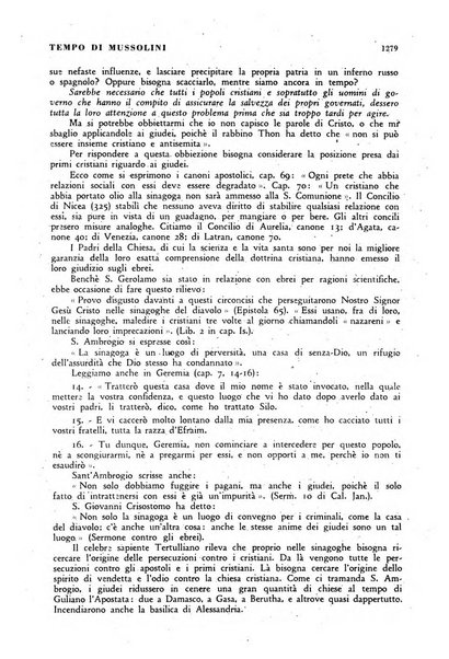 Tempo di Mussolini sintesi mensile di storia, studi politici, azione fascista: organo ufficiale del Centro milanese per lo studio del problema e braico