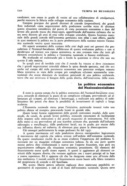 Tempo di Mussolini sintesi mensile di storia, studi politici, azione fascista: organo ufficiale del Centro milanese per lo studio del problema e braico