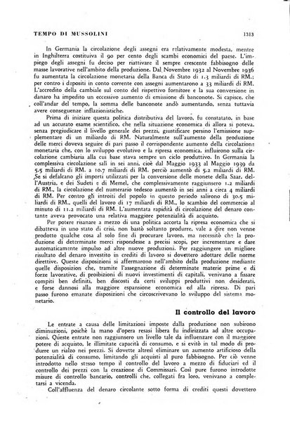 Tempo di Mussolini sintesi mensile di storia, studi politici, azione fascista: organo ufficiale del Centro milanese per lo studio del problema e braico