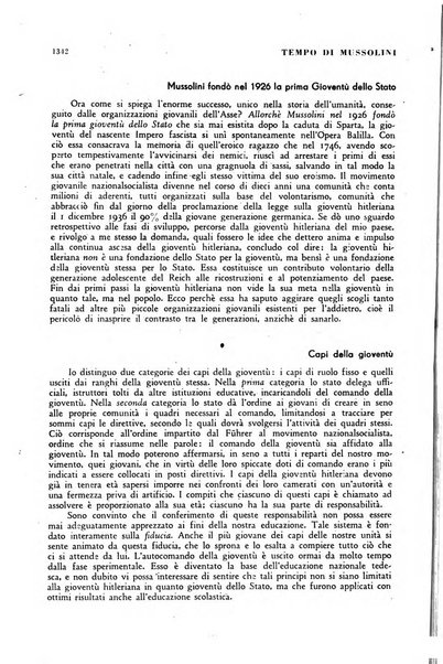 Tempo di Mussolini sintesi mensile di storia, studi politici, azione fascista: organo ufficiale del Centro milanese per lo studio del problema e braico