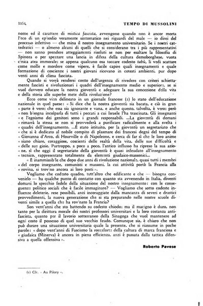 Tempo di Mussolini sintesi mensile di storia, studi politici, azione fascista: organo ufficiale del Centro milanese per lo studio del problema e braico