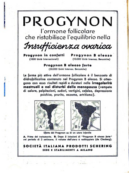 La clinica ostetrica e ginecologica rivista mensile per i medici pratici