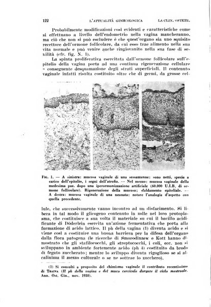 La clinica ostetrica e ginecologica rivista mensile per i medici pratici