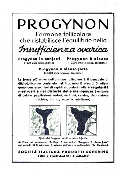 La clinica ostetrica e ginecologica rivista mensile per i medici pratici