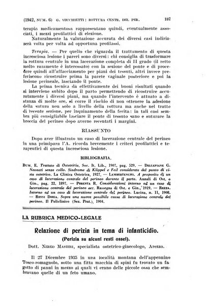 La clinica ostetrica e ginecologica rivista mensile per i medici pratici