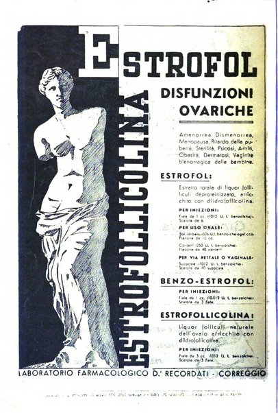 La clinica ostetrica e ginecologica rivista mensile per i medici pratici