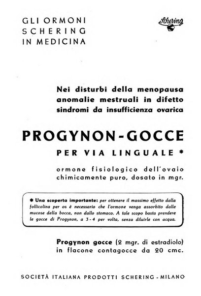 La clinica ostetrica e ginecologica rivista mensile per i medici pratici