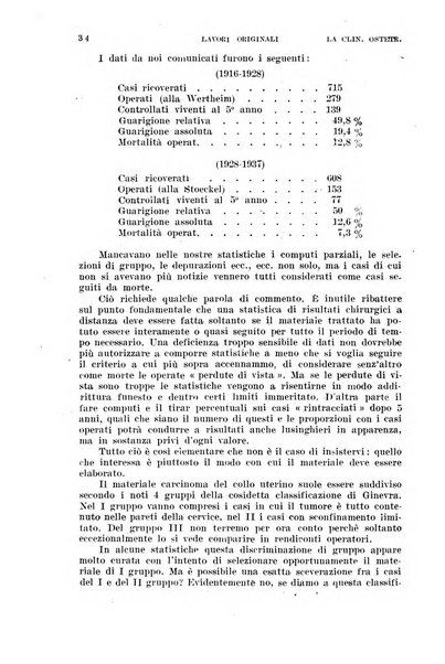 La clinica ostetrica e ginecologica rivista mensile per i medici pratici