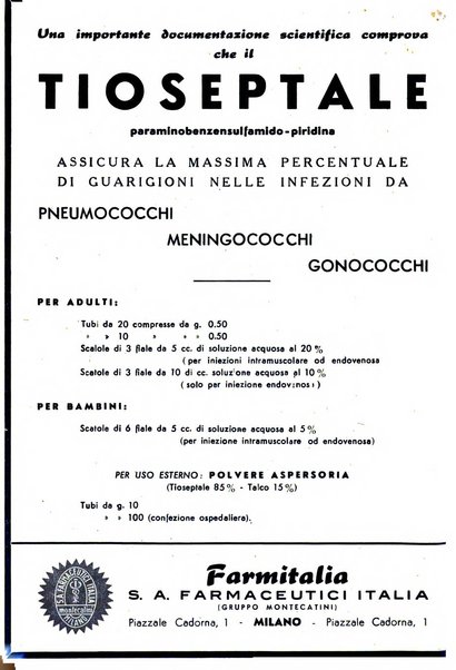 La clinica ostetrica e ginecologica rivista mensile per i medici pratici