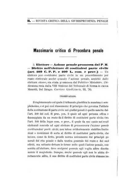 La scuola positiva nella dottrina e nella giurisprudenza penale