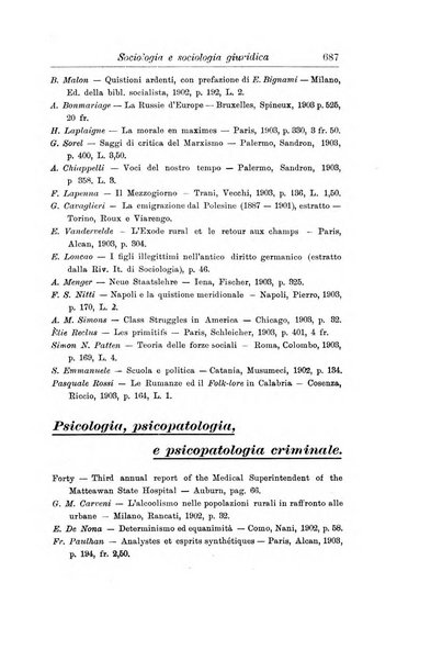 La scuola positiva nella dottrina e nella giurisprudenza penale