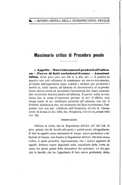 La scuola positiva nella dottrina e nella giurisprudenza penale