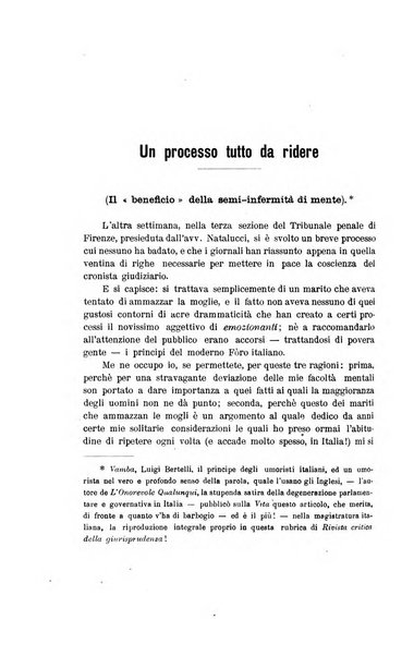 La scuola positiva nella dottrina e nella giurisprudenza penale