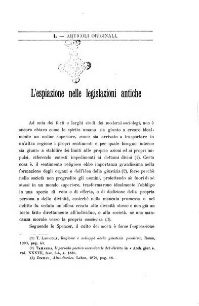 La scuola positiva nella dottrina e nella giurisprudenza penale