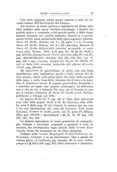 La scuola positiva nella dottrina e nella giurisprudenza penale