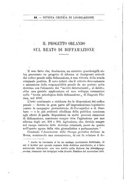 La scuola positiva nella dottrina e nella giurisprudenza penale