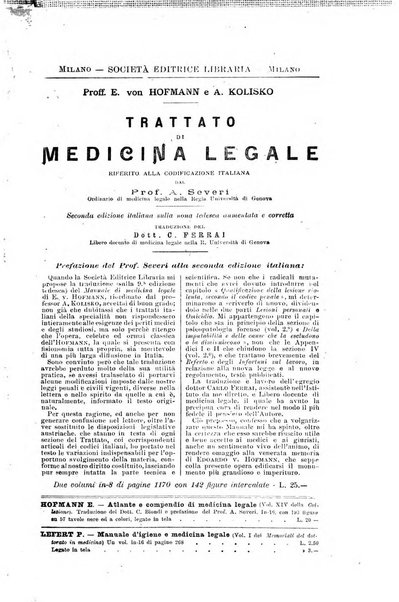 La scuola positiva nella dottrina e nella giurisprudenza penale