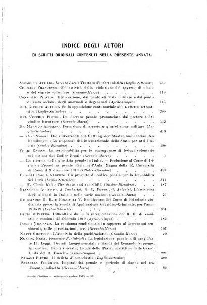 La scuola positiva nella dottrina e nella giurisprudenza penale