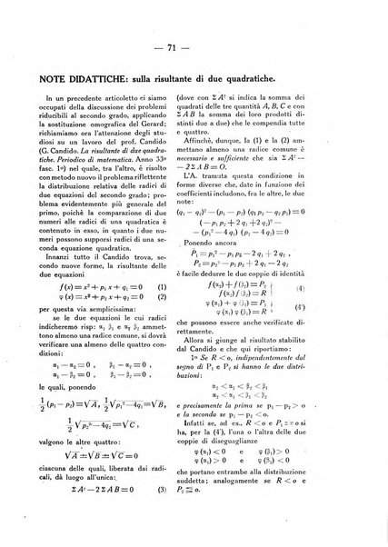 Rassegna di matematica e fisica