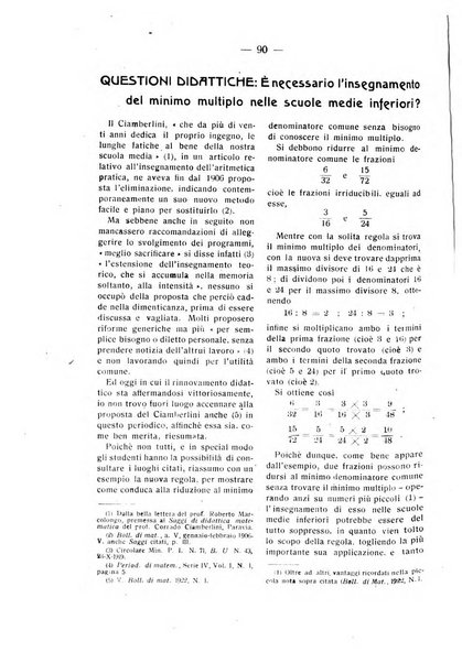 Rassegna di matematica e fisica