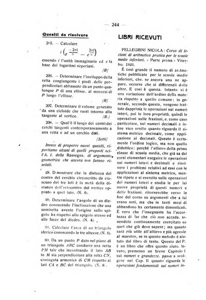 Rassegna di matematica e fisica