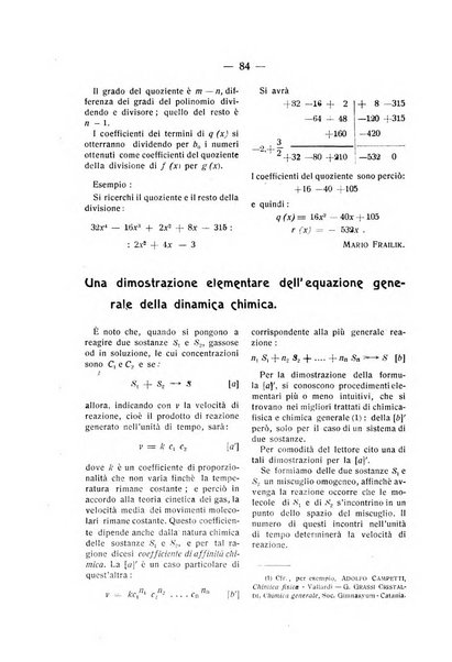 Rassegna di matematica e fisica