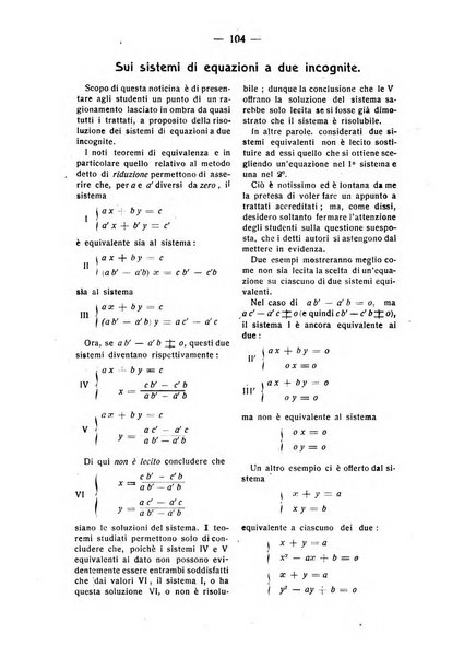 Rassegna di matematica e fisica