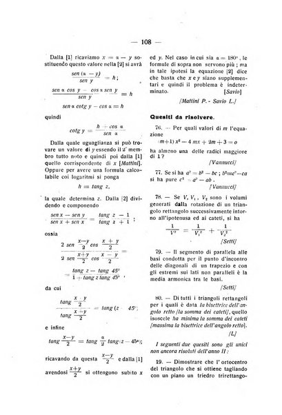 Rassegna di matematica e fisica