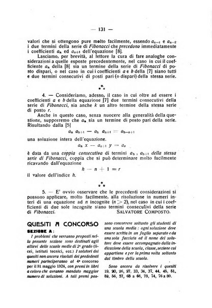 Rassegna di matematica e fisica